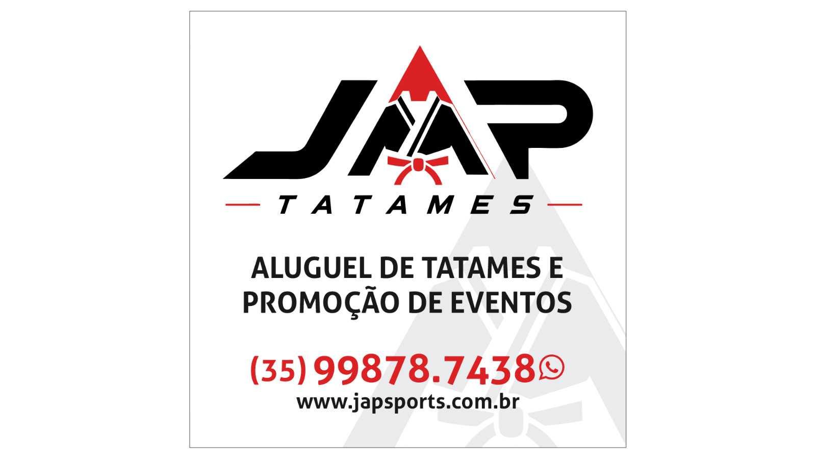Cartão JAP Tatames