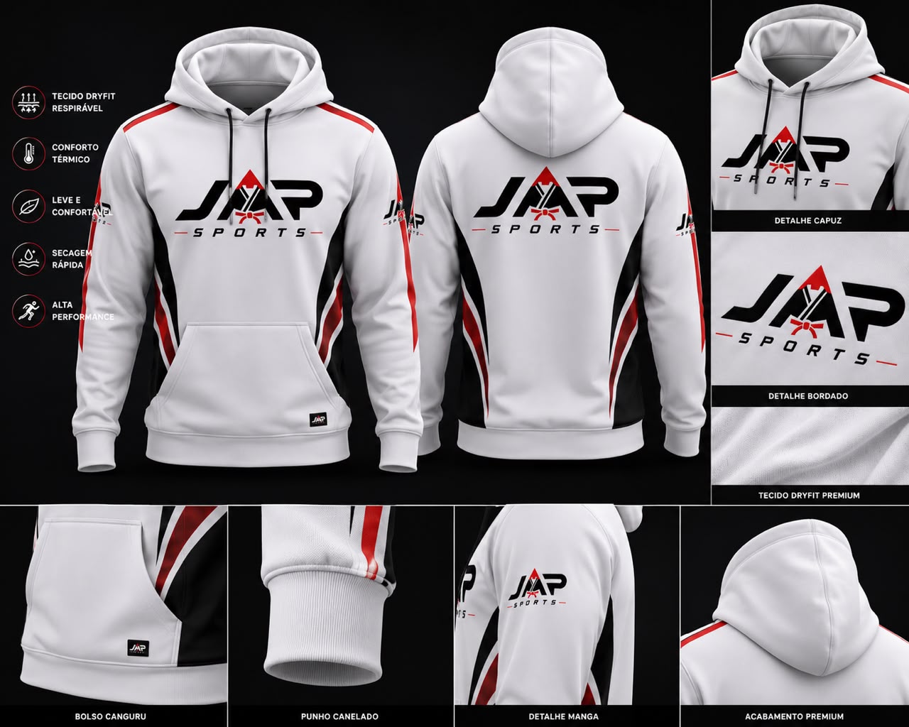 Conjunto esportivo JAP Sports