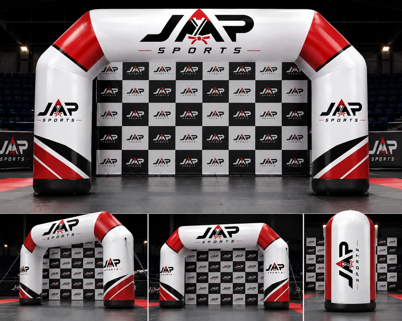 Portal inflável JAP Sports em evento